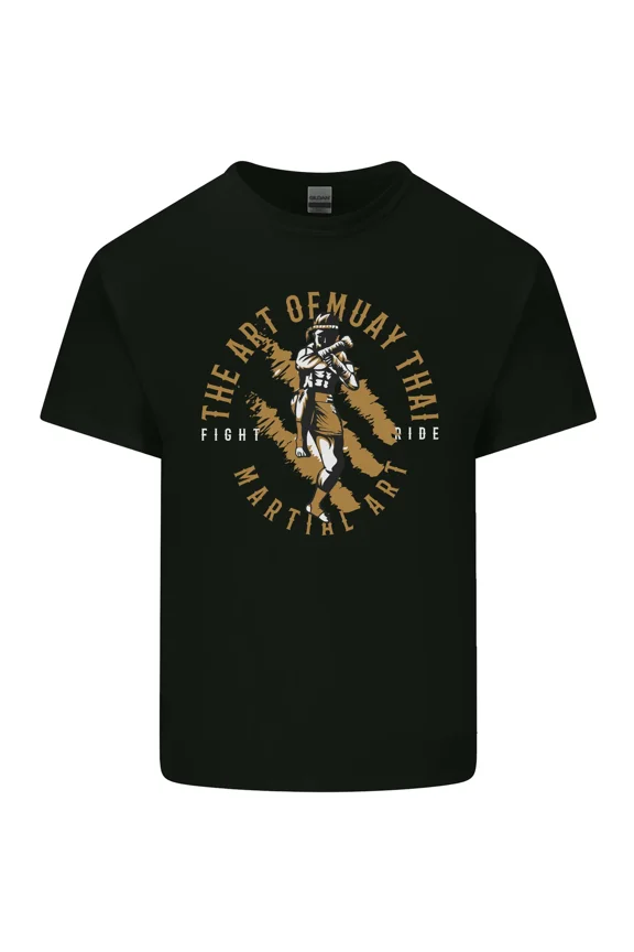 The Art of Muay Thai MMA Mixed Martial Arts for a Fighter and Fan Unisex T-Shirt, up to size 5XL