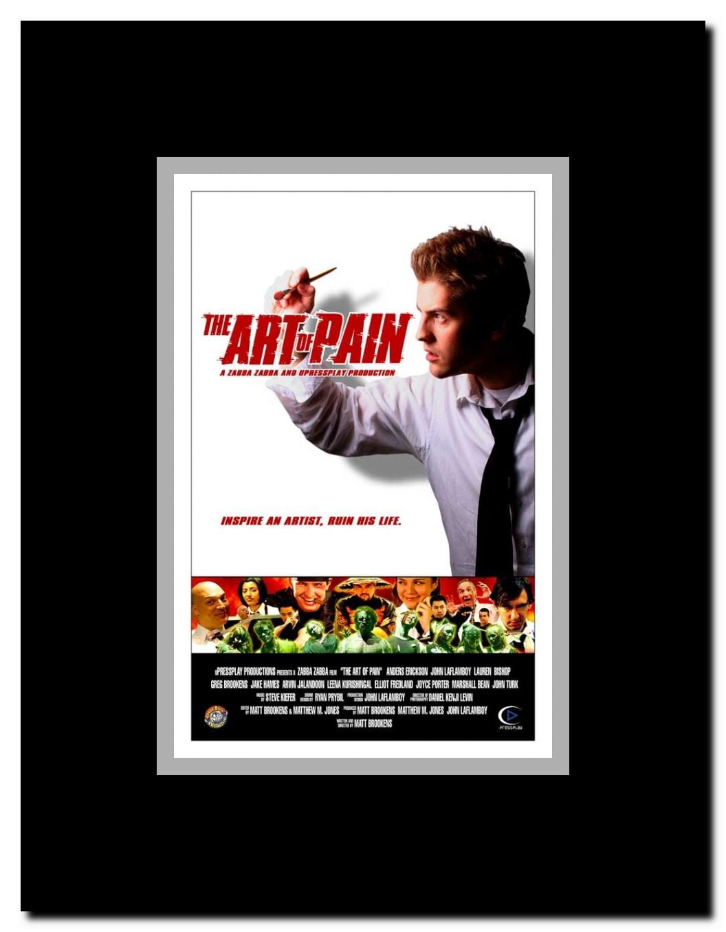 The Art of Pain Framed Movie Poster