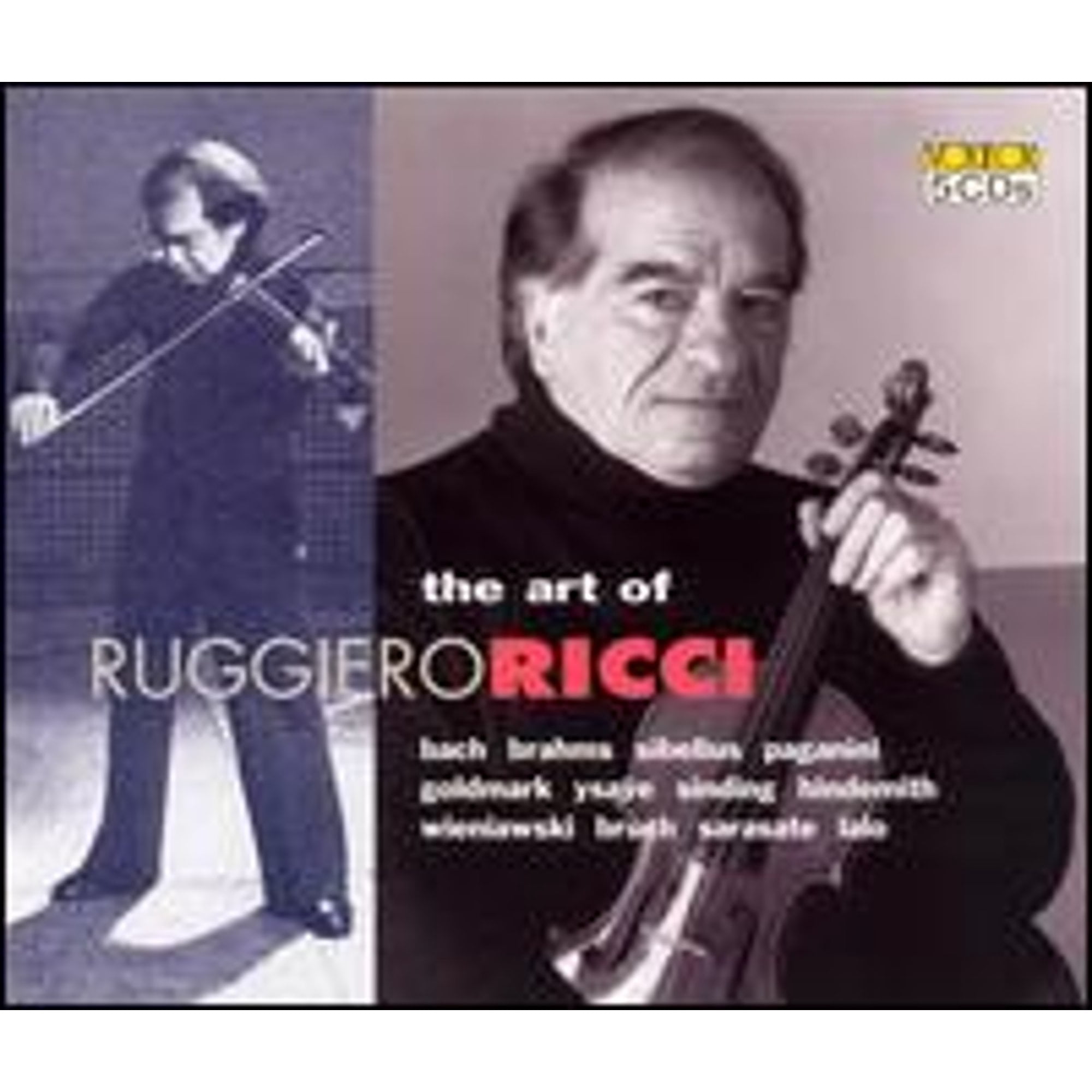 Pre-Owned The Art of Ruggiero Ricci (CD 0047163361128) by Giorgio Ricci (cello), Louis Persinger (piano), Ruggiero Ricci (violin)
