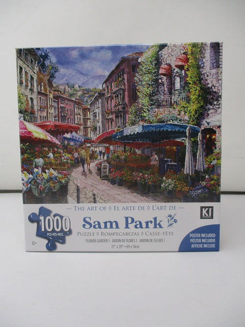 The Art of Sam Park Flower Garden 1 - 1000 Piece Jigsaw Puzzle ...