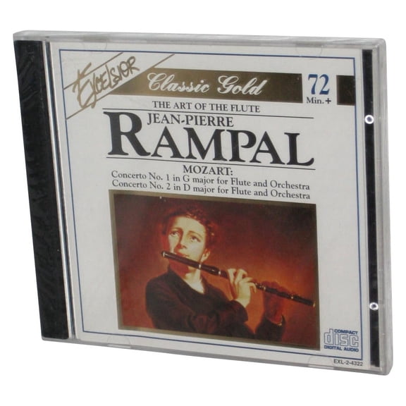 The Art of the Flute Jean-Pierre Rampal Mozart (1995) Audio Music CD