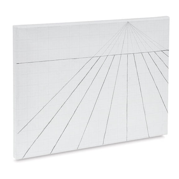 The Artist Grid 3/4" Profile Cotton Canvas - 12" x 16", Artist Grid
