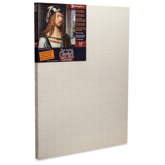 The Artist Grid 3/4" Profile Cotton Canvas - 4" x 4"