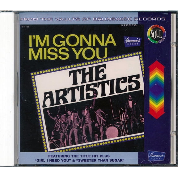 The Artistics - Im Gonna Miss You - 646953500329 - CD