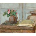 thumbnail image 1 of The Artists Paint Box and Moss Roses, 1898 Poster Print by Edouard Vuillard (12 x 12), 1 of 1