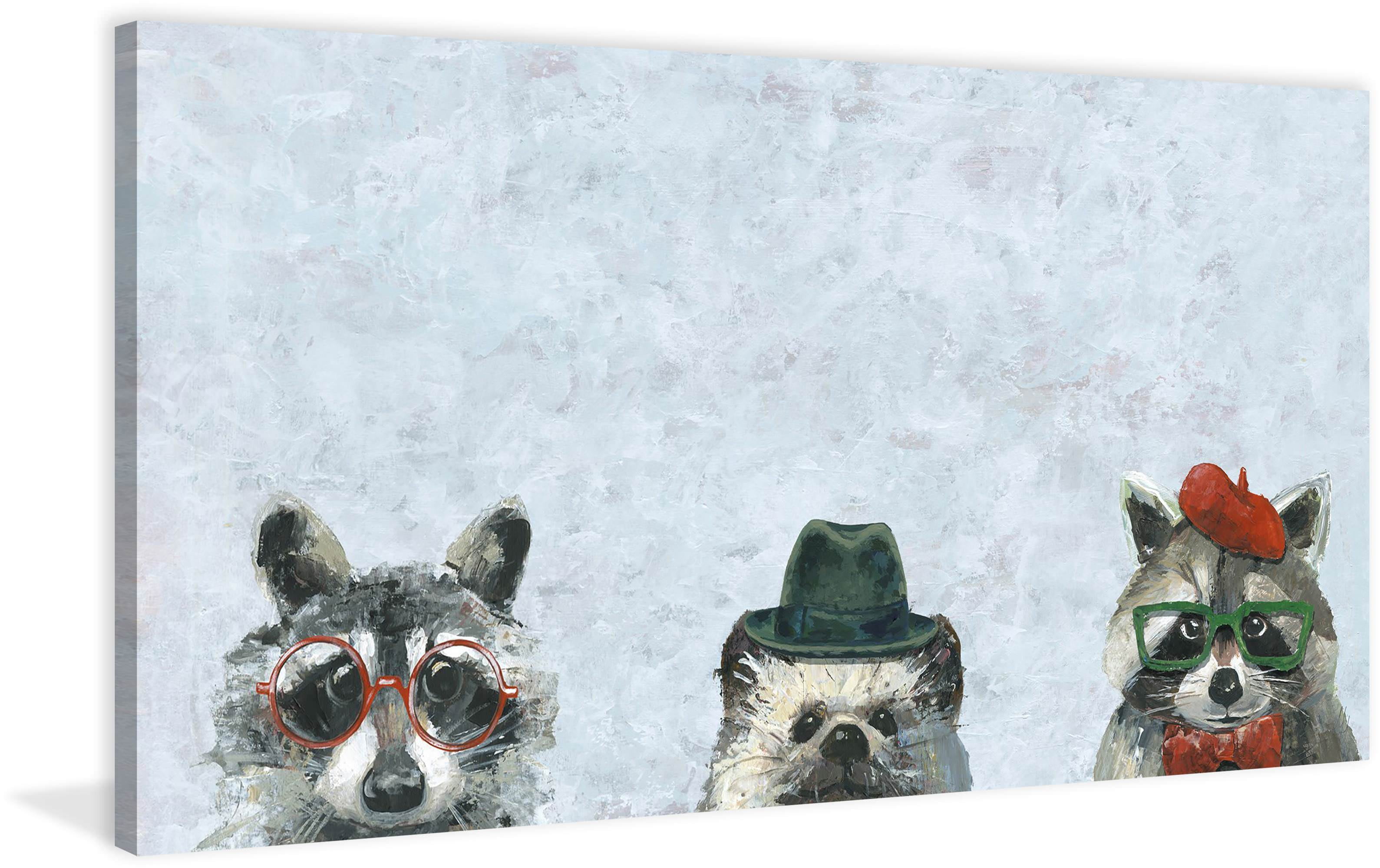 The Artists Painting Print on Wrapped Canvas