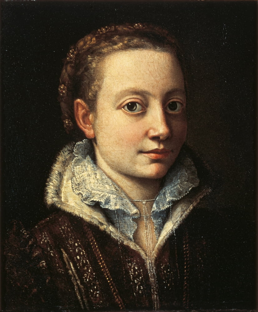 The Artists Sister Minerva Anguissola Canvas Art - (18 x 24)
