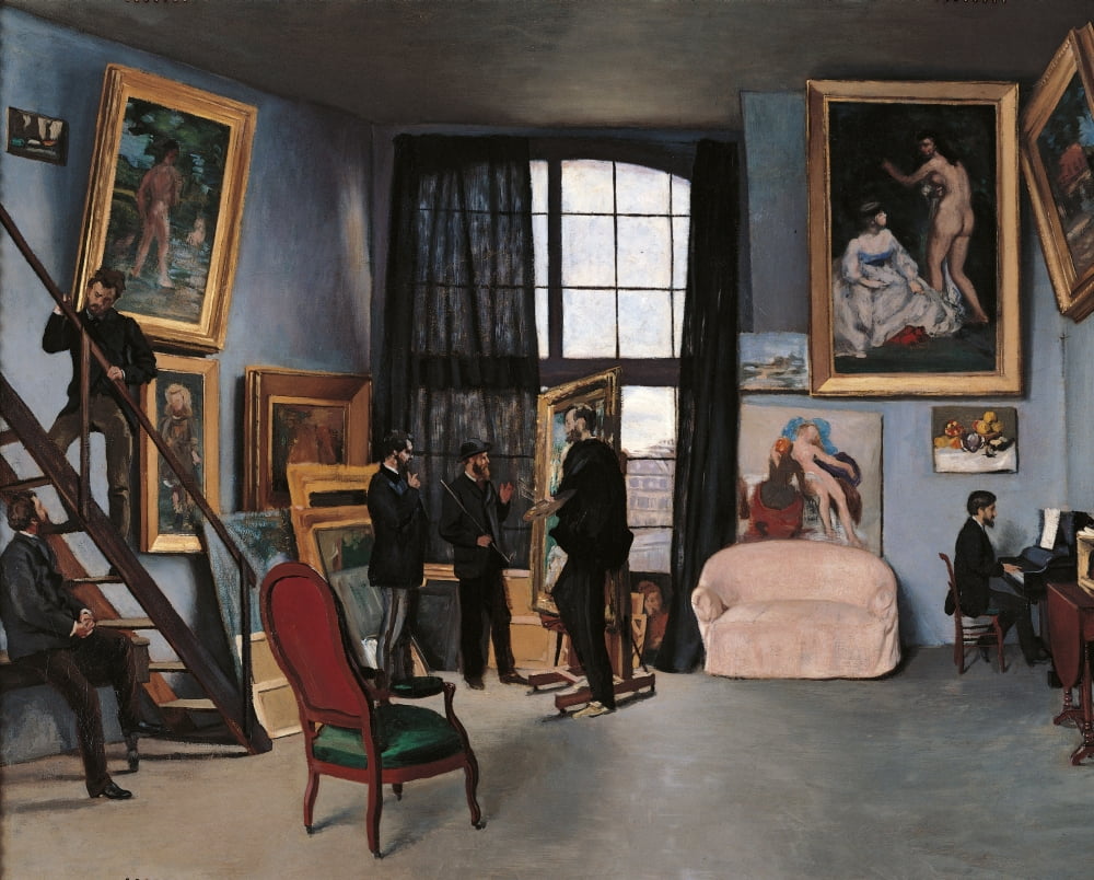 The Artists Studio Canvas Art - (24 x 18)