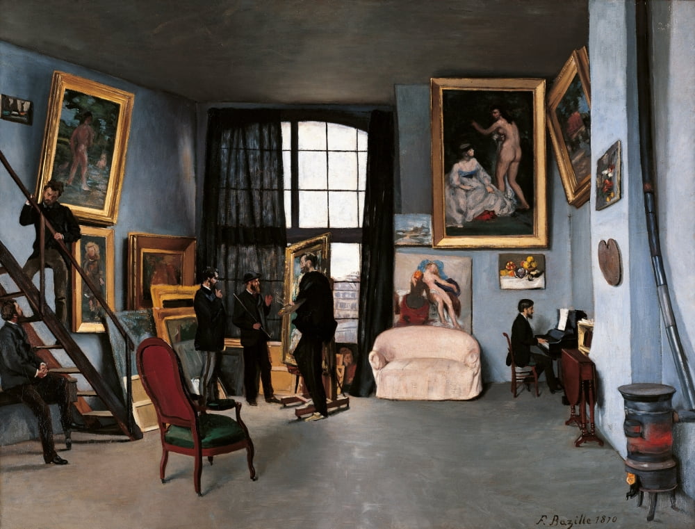 The Artists Studio Canvas Art - (36 x 24)