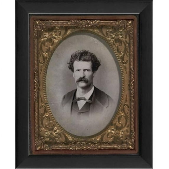 The Artwork Factory 18552 Samuel Clemens aka Mark Twain Tintype Ready to Hang Artwork