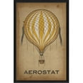 thumbnail image 1 of The Artwork Factory 19189 Aerostat Balloon Ready to Hang Artwork, Yellow, 1 of 4