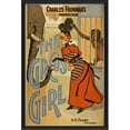 thumbnail image 1 of The Artwork Factory The Circus Girl Framed Vintage Advertisement, 1 of 1
