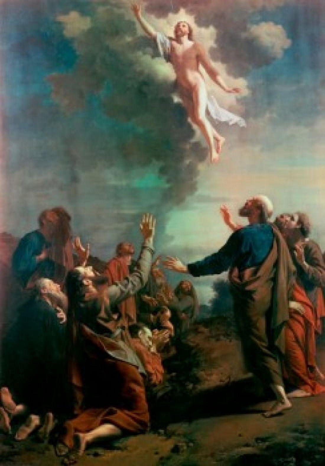 The Ascension Adriaen van der Werff (1659-1722 Dutch) Canvas Art - Adriaen van der Werff (18 x 24)