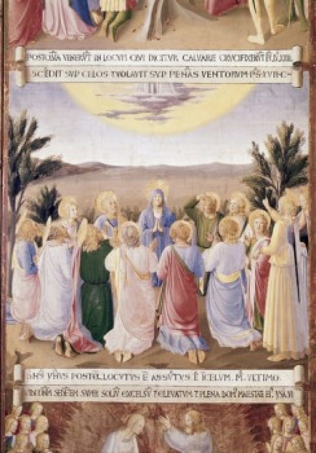 The Ascension Fra Angelico (ca1395-1455 Italian) Fresco Museo di San Marco Florence Italy Canvas Art - Fra Angelico (24 x 36)