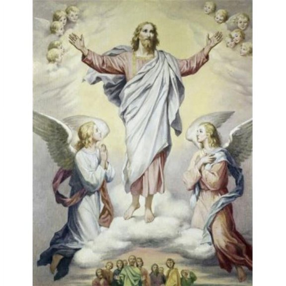 The Ascension Heinrich Hoffman, 1824-1911 German Poster Print, 24 x 36 - Large