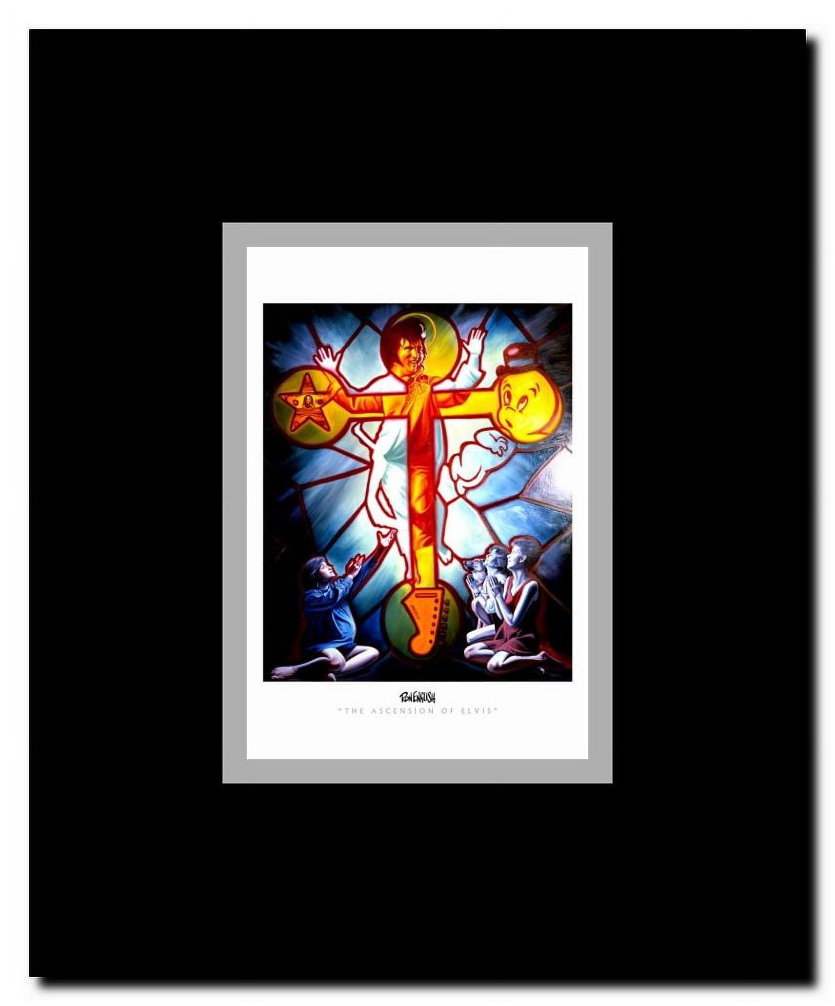 The Ascension of Elvis Framed Movie Poster