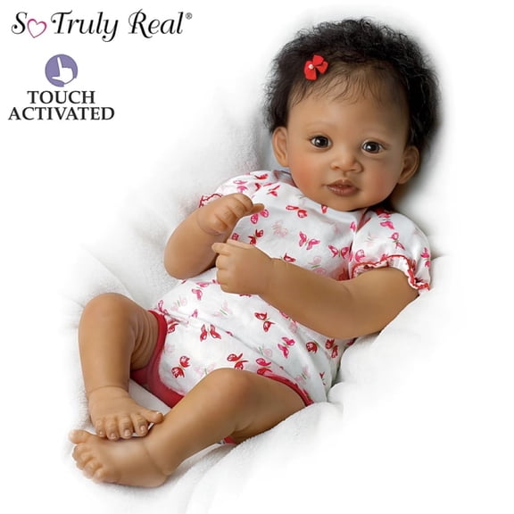 The Ashton-Drake Galleries 19" Little One Sweet Butterfly Kisses Doll