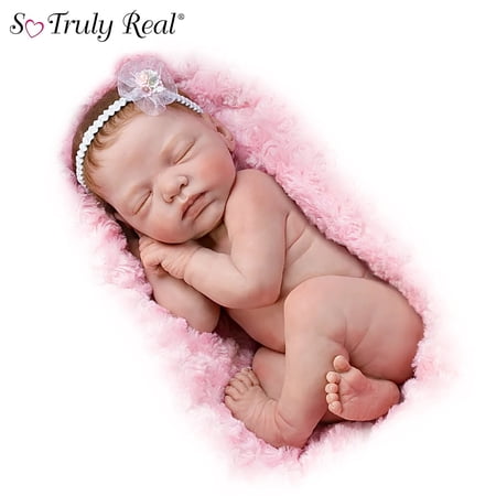 The Ashton-Drake Galleries Poseable Cotton Doll, 11.25 inch
