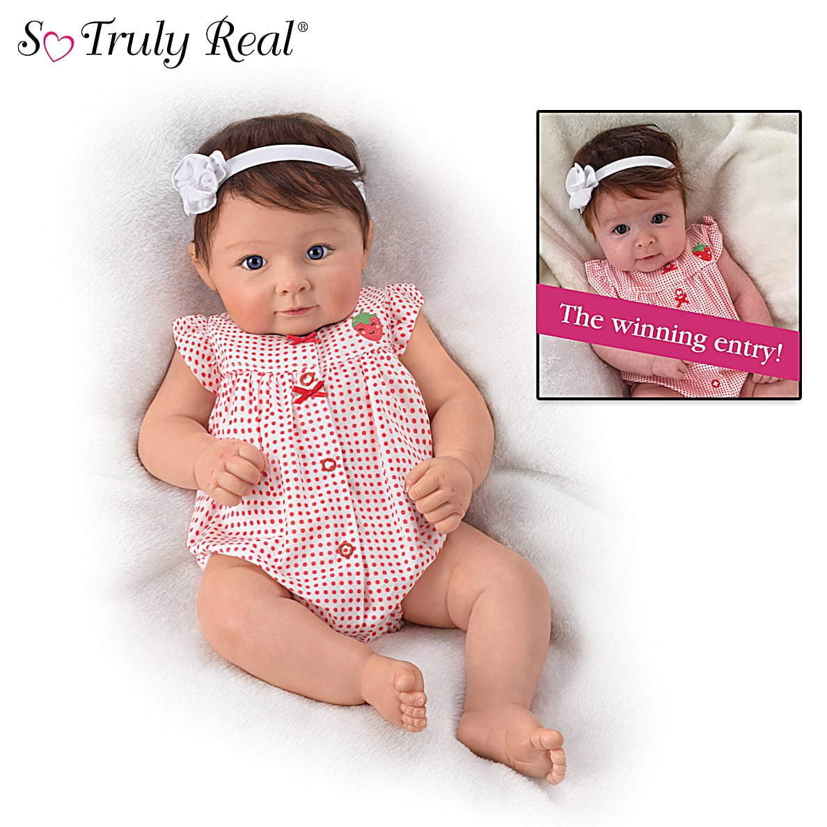 The Ashton Drake Galleries Poseable Ava Elise Dolls, Vinyl, 17 inch