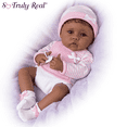 thumbnail image 1 of The Ashton Drake Galleries Poseable Dolls, Vinyl, 16 inch, 1 of 6