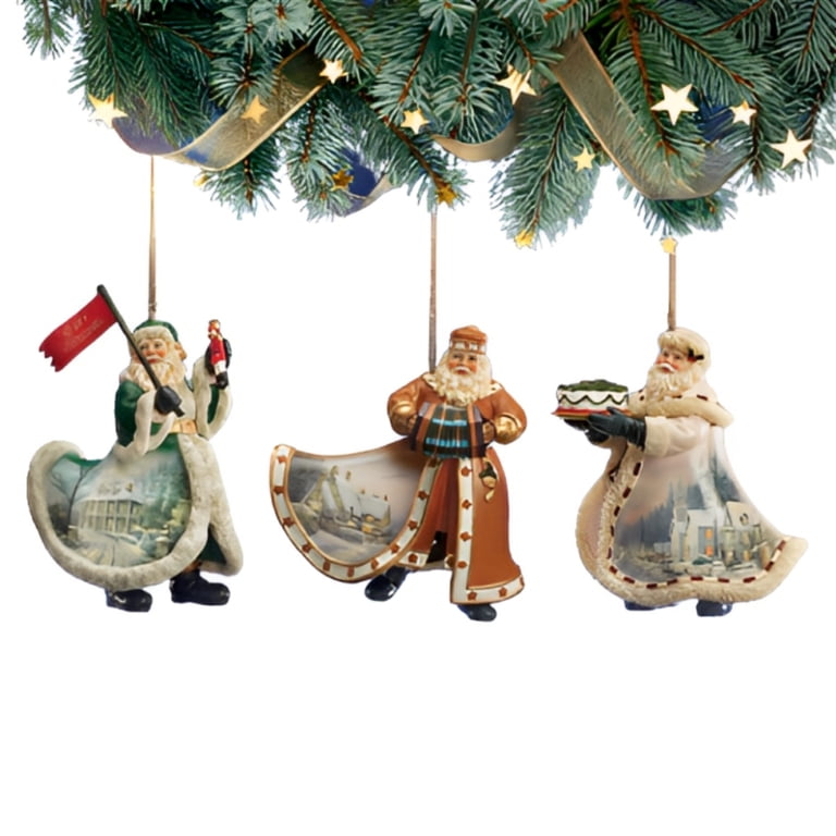 The Ashton-Drake Galleries Victorian Winter Scenes Santas Ornament