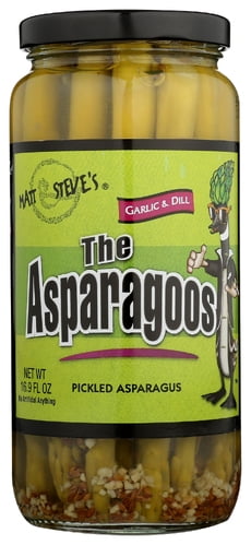 The Asparagoos Garlic & Dill 16 oz (Pack of 12)