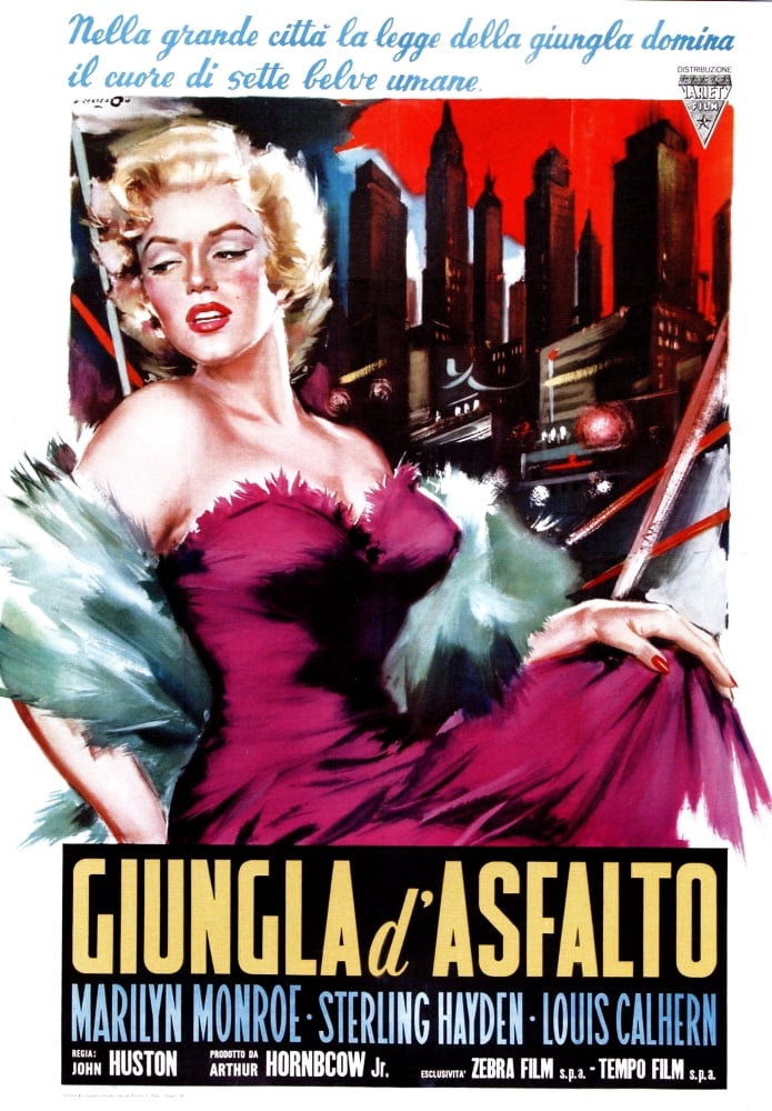 The Asphalt Jungle Canvas Art - (11 x 17)