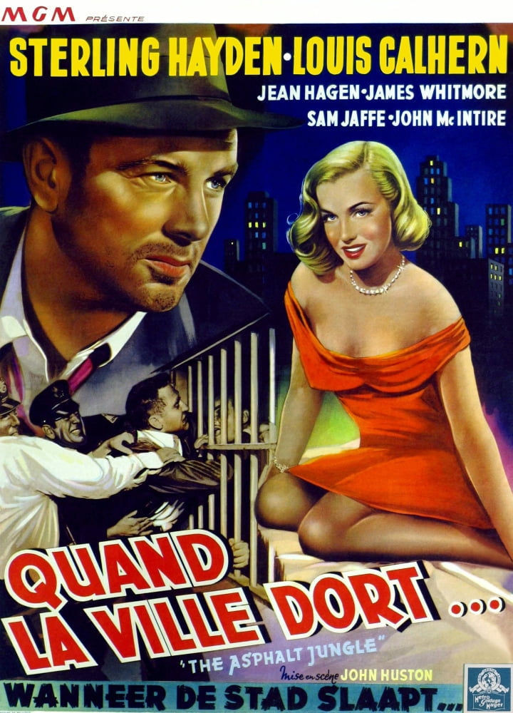 The Asphalt Jungle Canvas Art - (24 x 36)