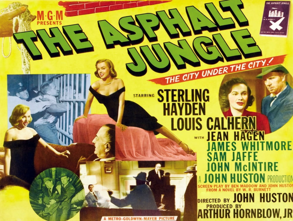 The Asphalt Jungle Canvas Art - (28 x 22)