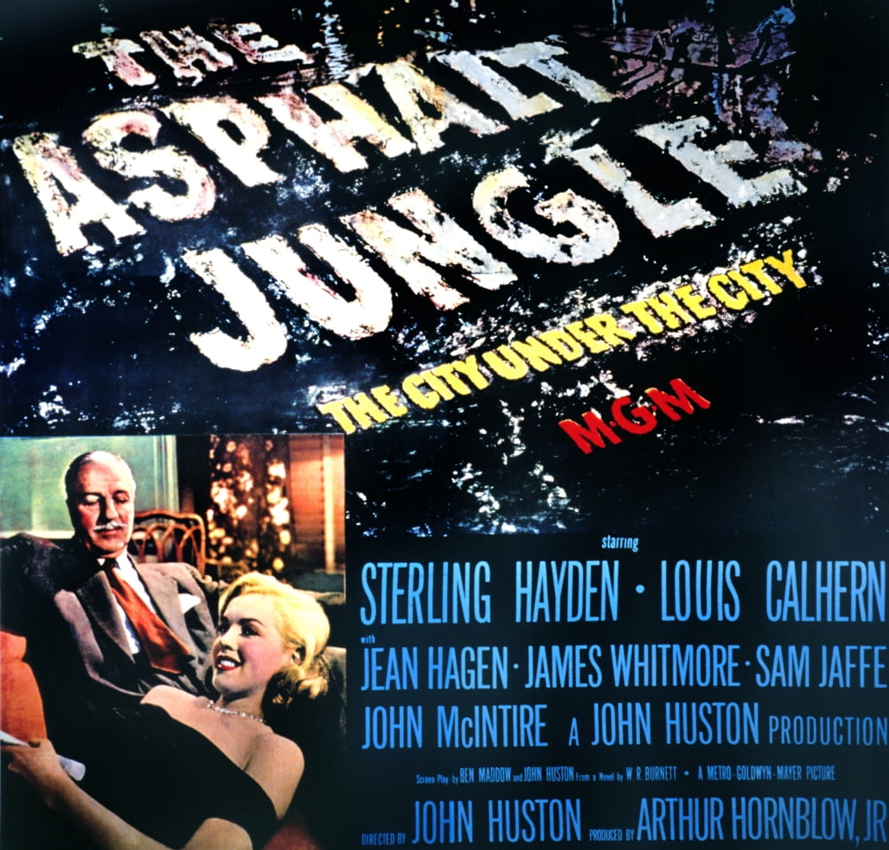 The Asphalt Jungle Canvas Art - (28 x 22)