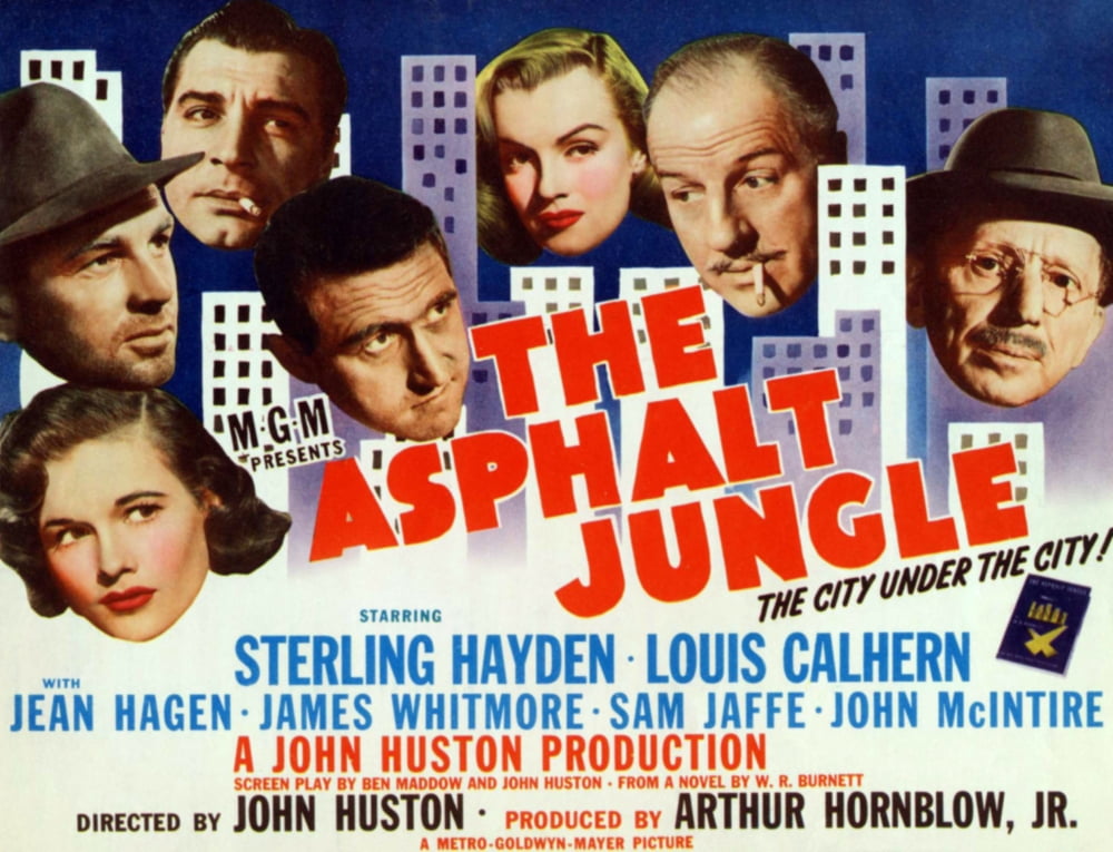 The Asphalt Jungle Canvas Art - (28 x 22)