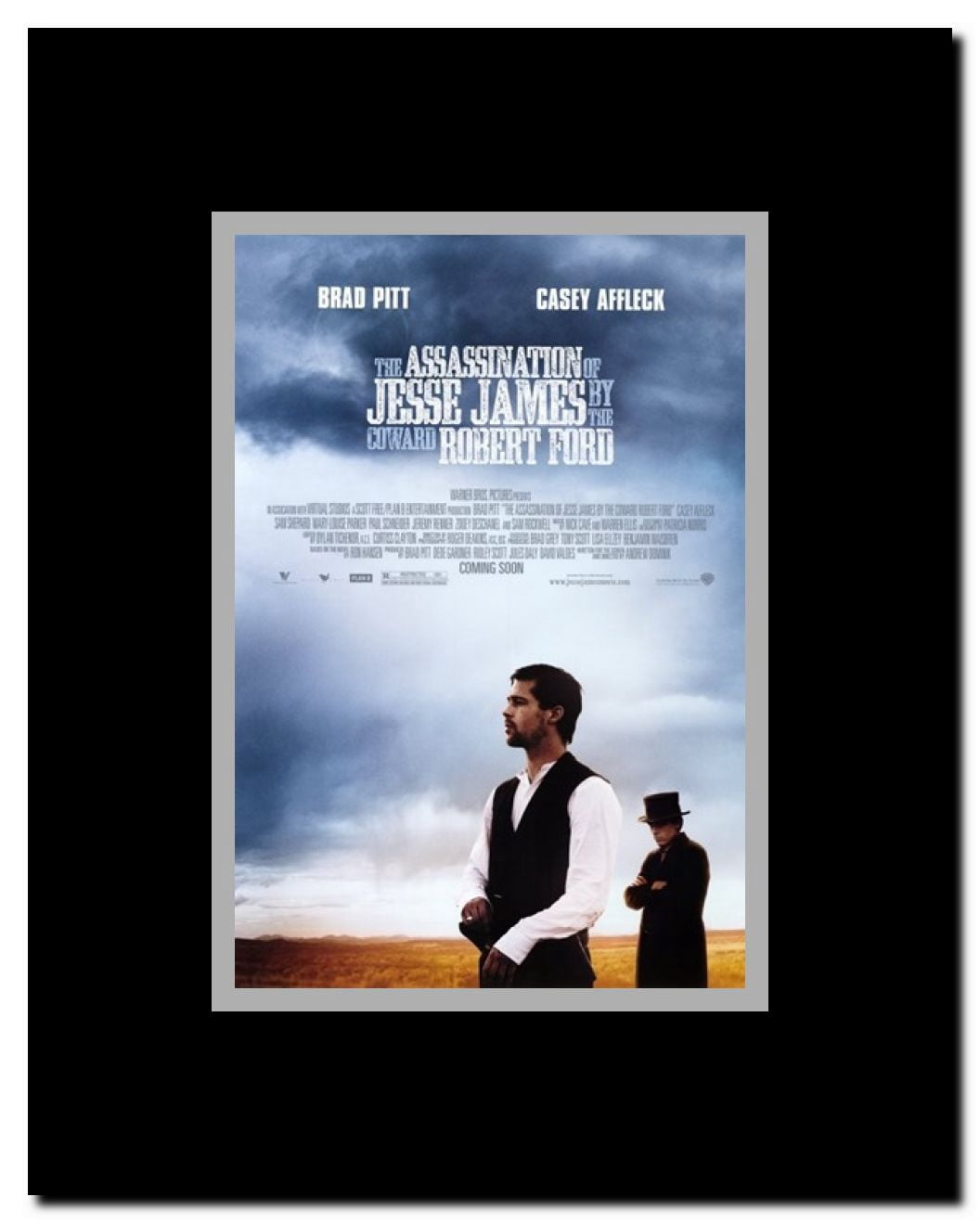 The Assassination of Jesse James by the Coward Robert Ford Framed Movie Poster