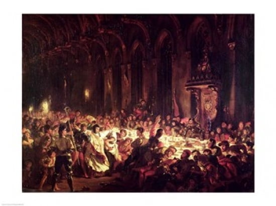 The Assassination of the Bishop of Liege 1829 Canvas Art - Eugene Delacroix (36 x 24)