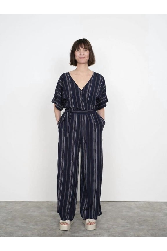 Paper Sewing Pattern Wide Leg Jumpsuit - Jumpsuits for Women