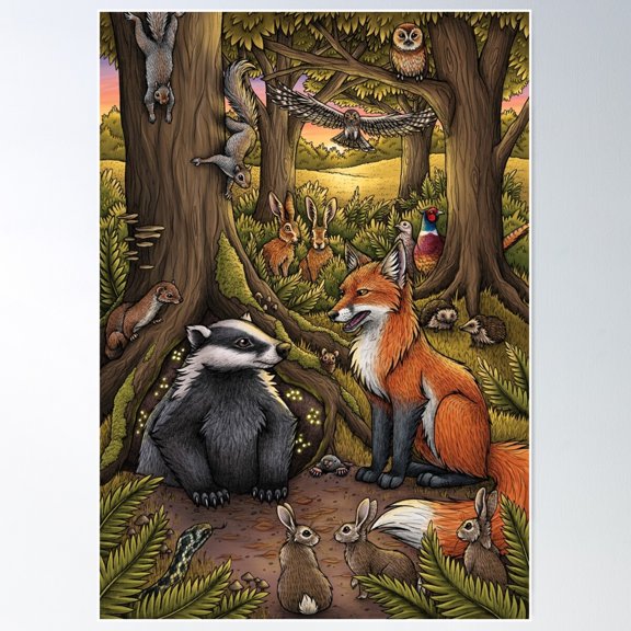 The Assembly Poster Wall Art, Modern Wall Decor For Living Room Bedroom, 8x12 UNFRAMED