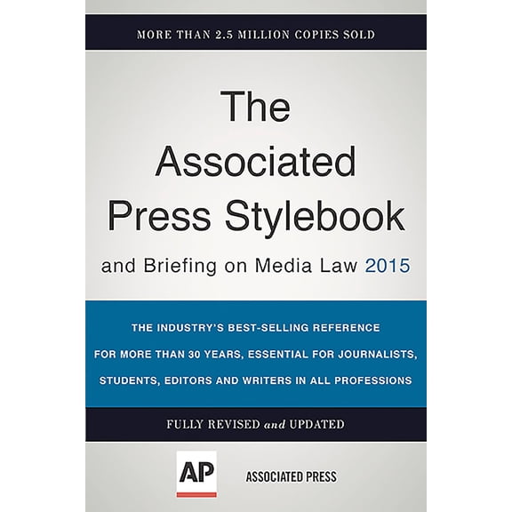 The Associated Press Stylebook 2015 (Edition 46) (Paperback)