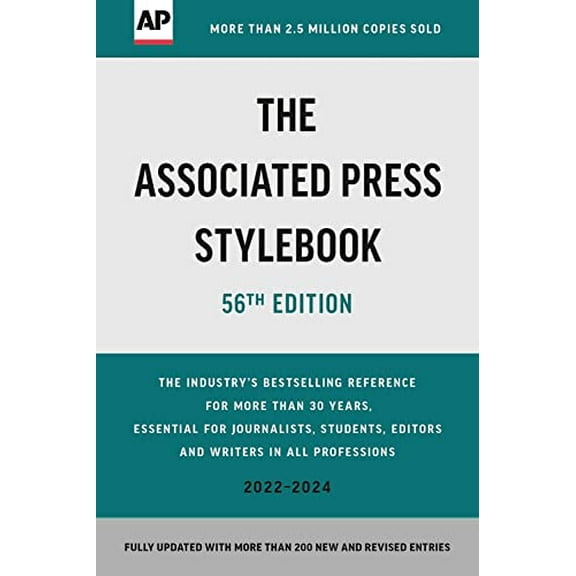 Pre-Owned The Associated Press Stylebook: 2022-2024 (Paperback) 1541601653 9781541601659