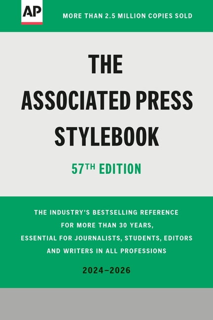The Associated Press Stylebook: 2024-2026, (Paperback)
