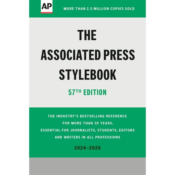 The Associated Press Stylebook: 2024-2026, (Paperback)