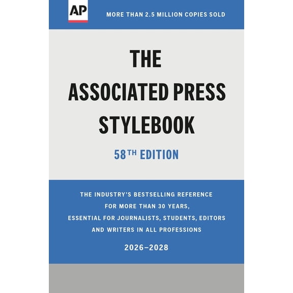 The Associated Press Stylebook: 2026-2028, (Paperback)
