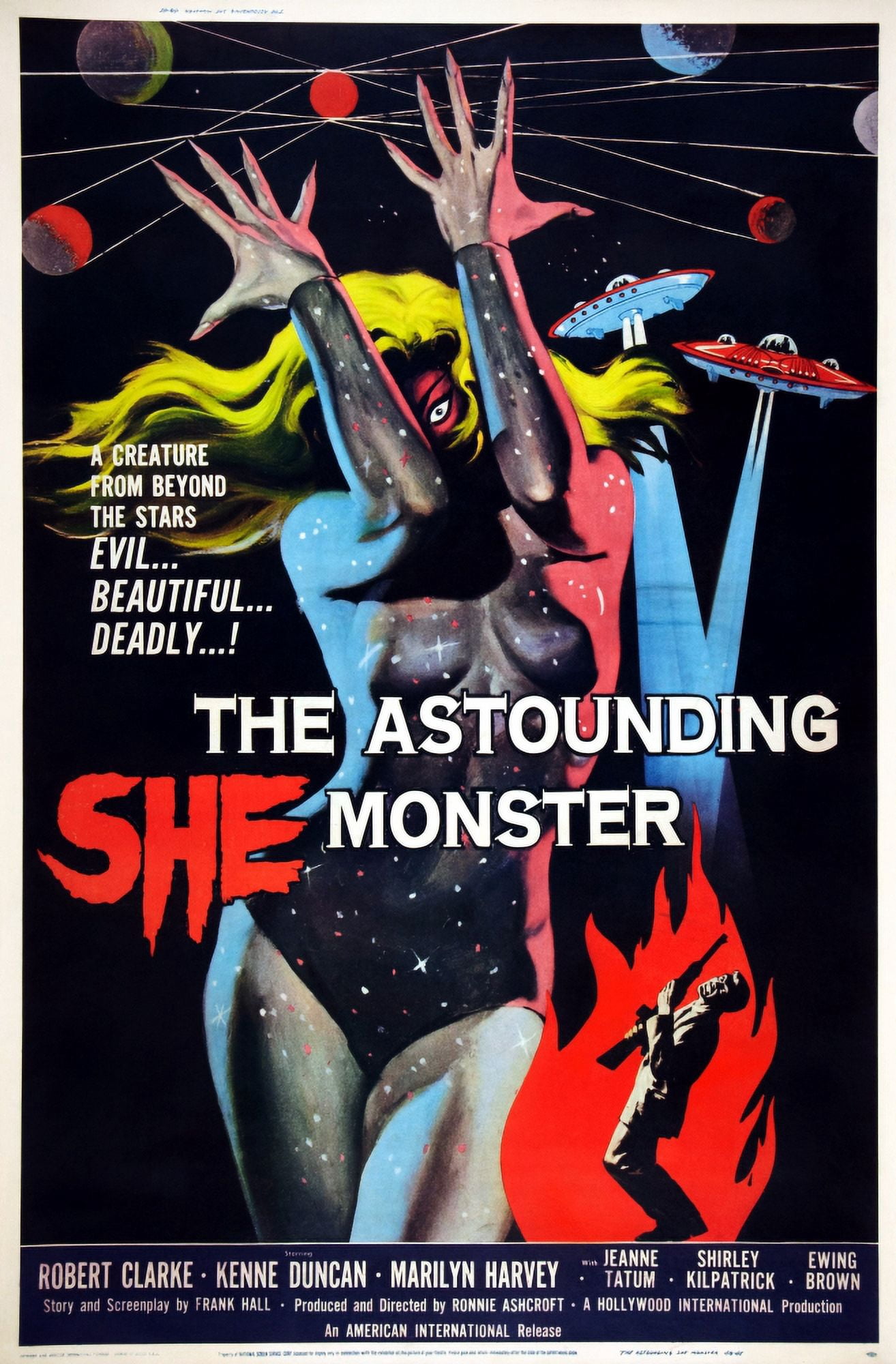 The Astounding She-Monster Canvas Art - (11 x 17)