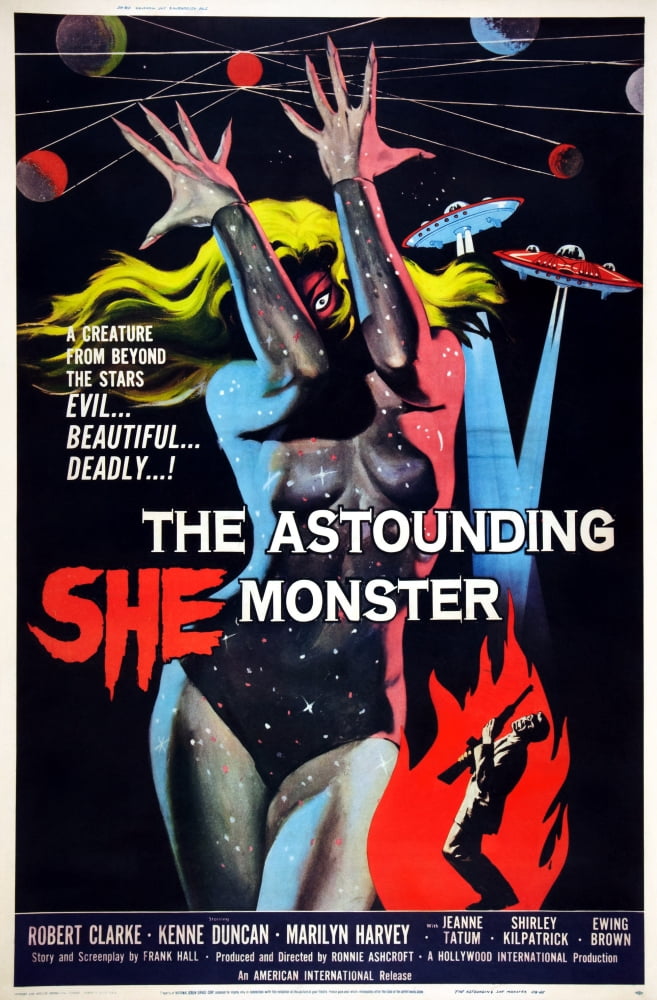The Astounding She-Monster Canvas Art - (24 x 36)