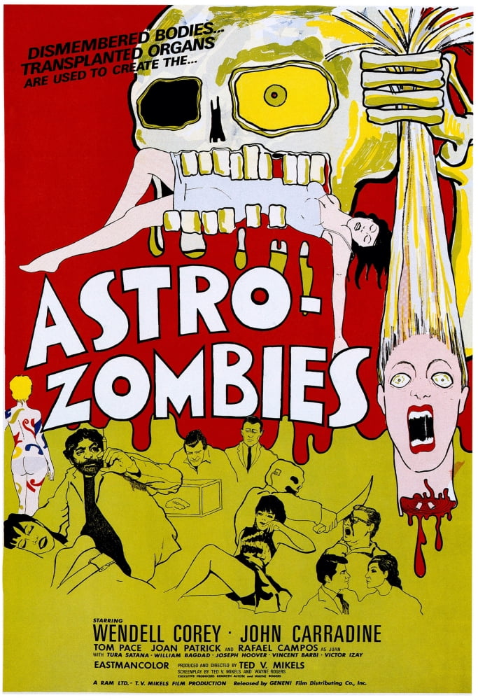 The Astro-Zombies Canvas Art - (24 x 36)
