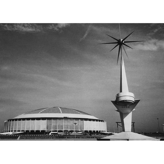 The Astrodome History Poster Print