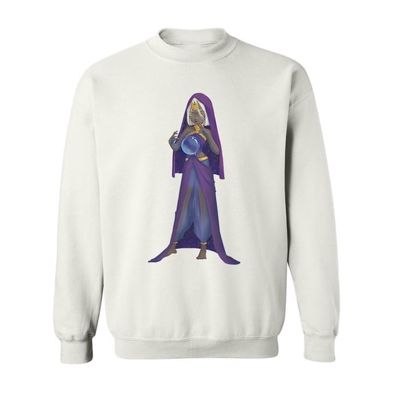 The Astrologer Girl Sweatshirt Men -Image by Shutterstock, Male Medium