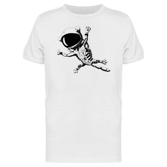 The Astronaut Cat T-Shirt Men -Image by Shutterstock, Male 3X-Large