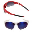 thumbnail image 1 of "The Athlete" 2 Pair of Precision Sport Wrap Bifocal Sunglasses Reading Sunglasses for Men and Women - Red/White - 3.00, 1 of 10