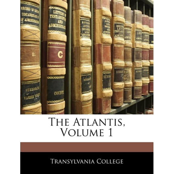 The Atlantis, Volume 1 (Paperback)