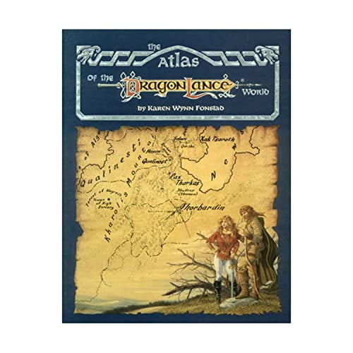 Pre-Owned The Atlas of the Dragonlance World (Paperback) 0880384484 9780880384483
