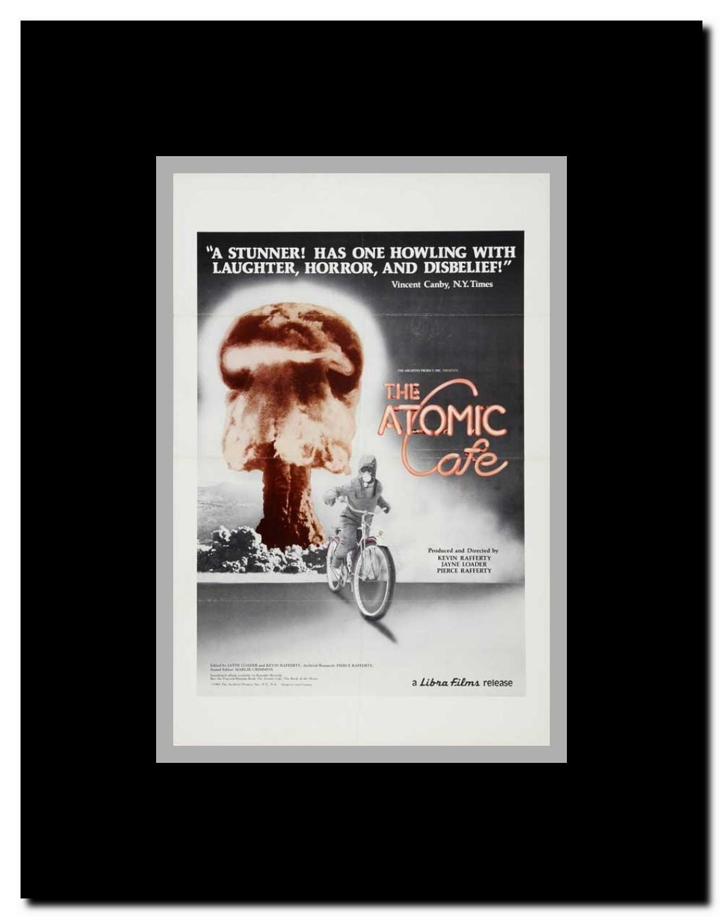 The Atomic Cafe Framed Movie Poster